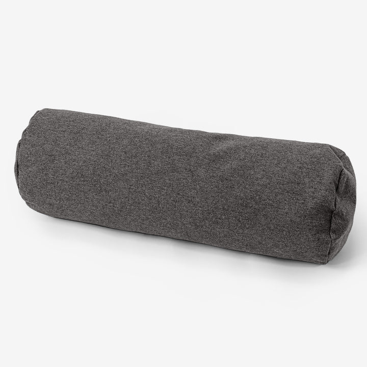Nackenrolle Kissen 20 x 55cm - Interalli Wolle Grau 01