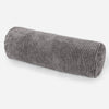 Nackenrolle Kissen 20 x 55cm - Pom-Pom Anthrazit 01