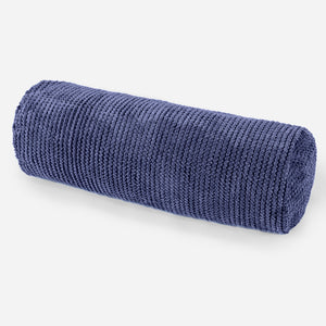Nackenrolle Dekokissen / Sofa Kissenbezug 20 x 55cm - Pom-Pom Lila