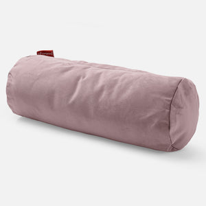 Nackenrolle Dekokissen / Sofa Kissenbezug 20 x 55cm - Samt Pink