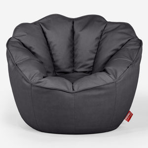 Natalia Sacco Sitzsack Stuhl - Veganes Leder Schwarz