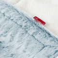 Kaninchen Kunstfell Pastellblau