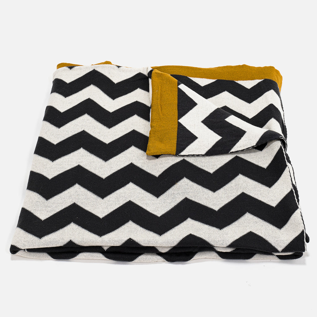 Kuscheldecke / Tagesdecke - 100% Baumwoll Aztec 01