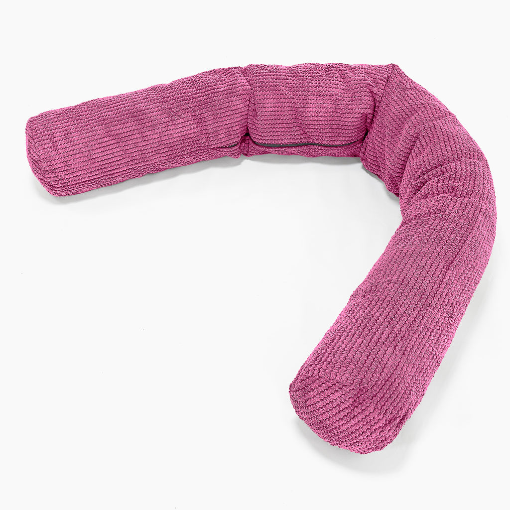 Seitenschläferkissen, CloudSac Latexflocken-Mischung - Pom-Pom Pink 01