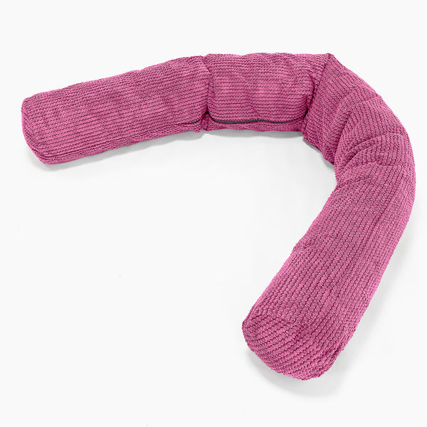 Seitenschläferkissen, CloudSac Latexflocken-Mischung - Pom-Pom Pink 01