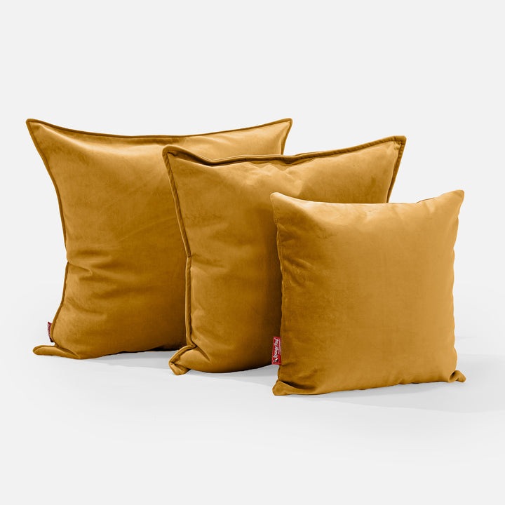 Kissen 47 x 47cm - Samt Gold 02