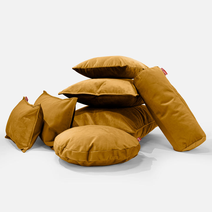 Kissen 47 x 47cm - Samt Gold 04