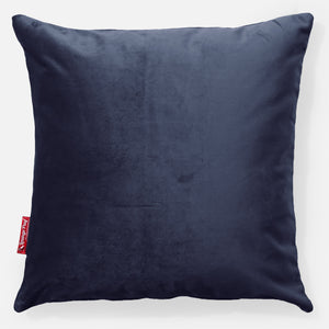 Dekokissen / Sofa Kissenbezug 47 x 47cm - Samt Marineblau