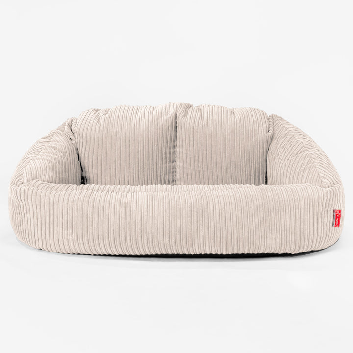 Riesen Bubble Kinder Sofa 2-14 Jahre - Cord Elfenbein 03