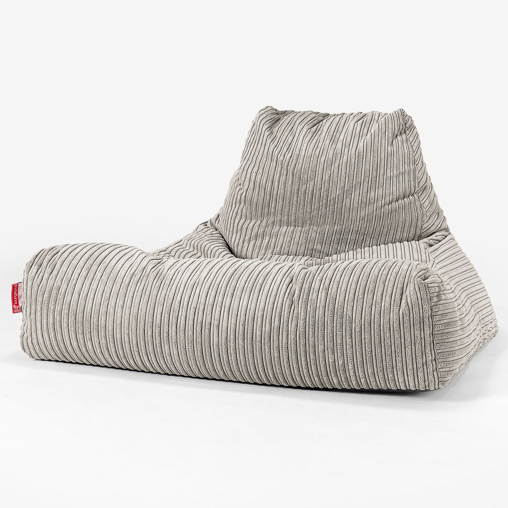 Riesen Sitzsack Lounge Sessel - Cord Nerzfarben 01