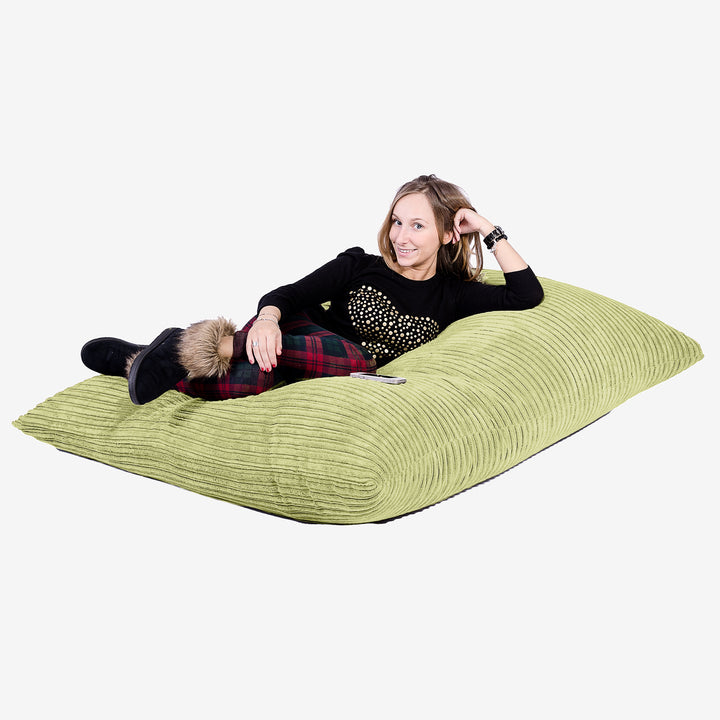 Sitzsack XXL - Cord Hellgrün 04
