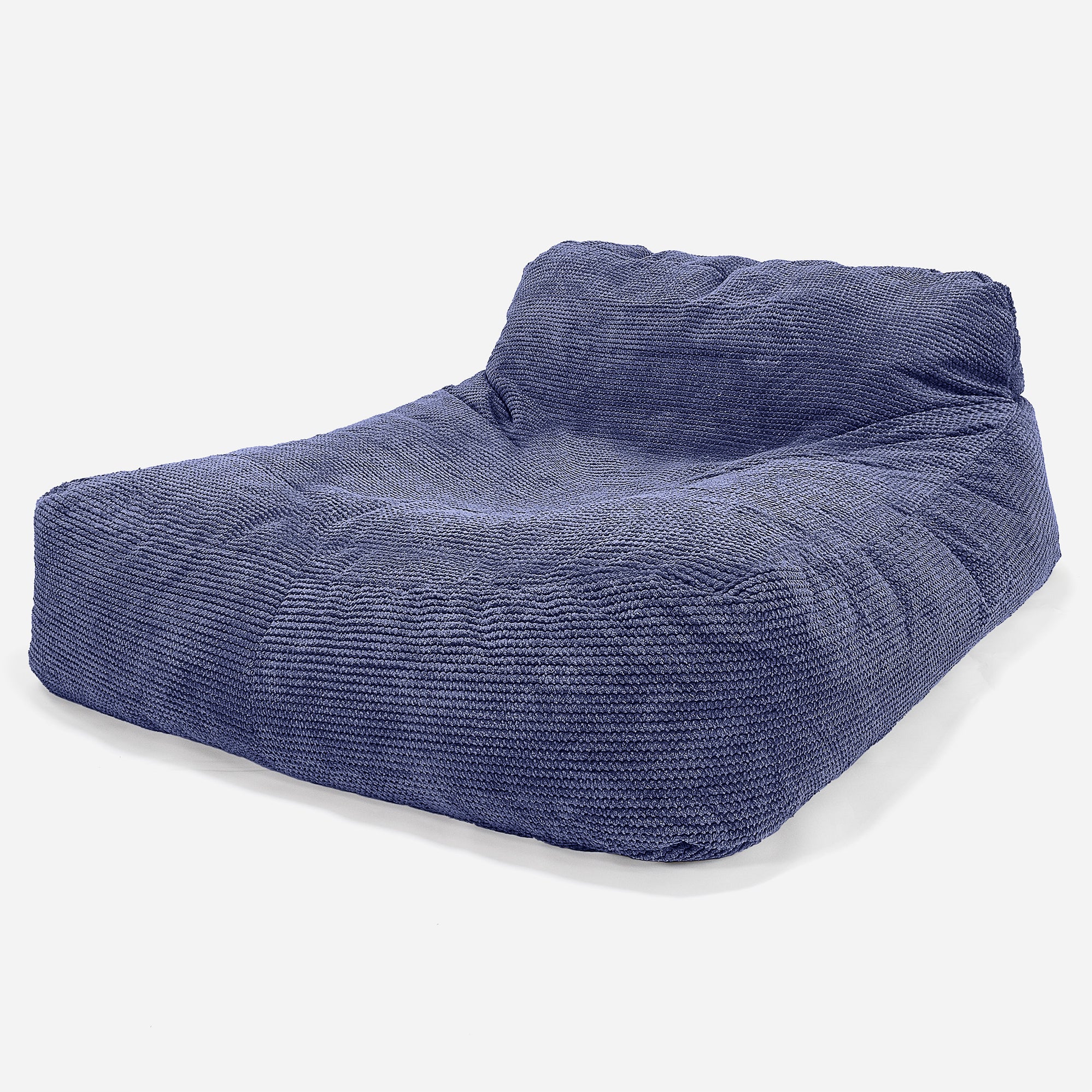 Sitzsack Lounge Sessel - Samt Türkis