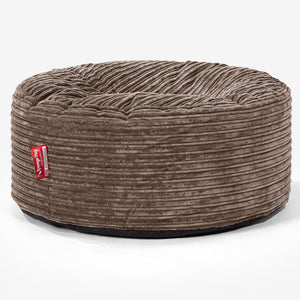 Sitzhocker Pouf - Cord Mocca