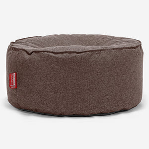 Sitzhocker Pouf - Interalli Wolle Braun