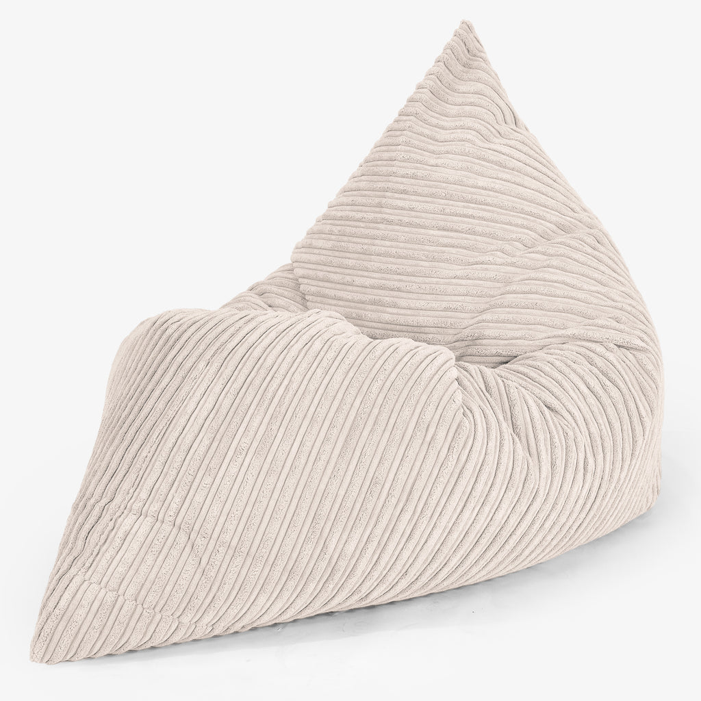 Sitzsack Kinder XL 2-14 jahren - Cord Elfenbein 02