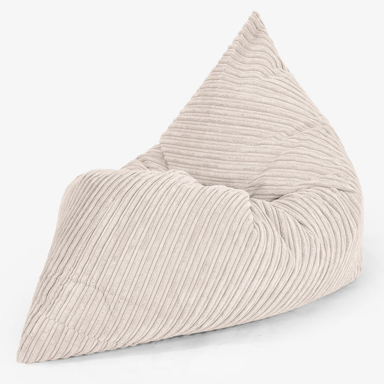 Sitzsack Kinder XL 2-14 jahren - Cord Elfenbein 02