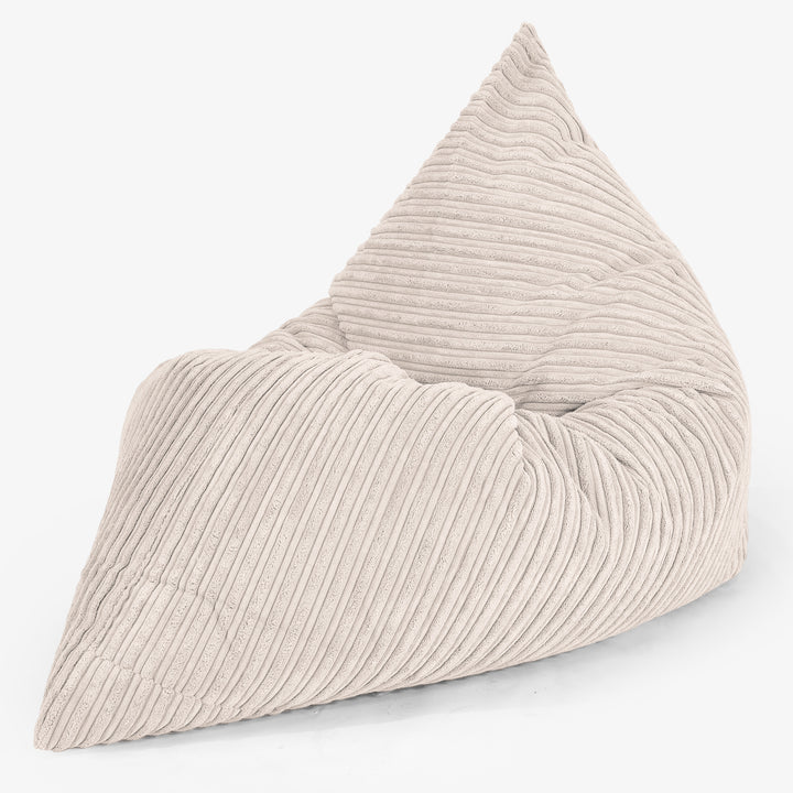Sitzsack Kinder XL 2-14 jahren - Cord Elfenbein 02