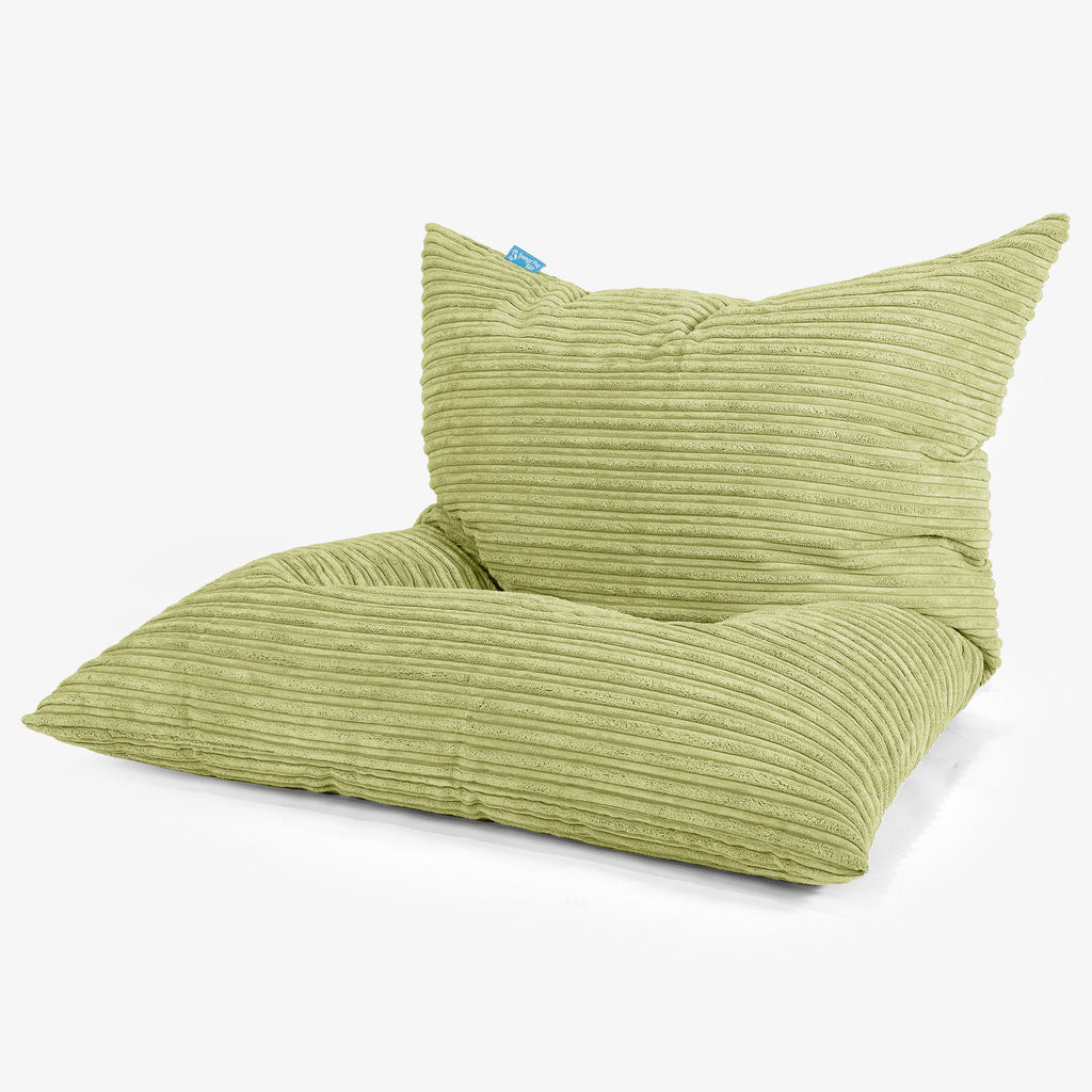 Sitzsack Kinder XL 2-14 jahren - Cord Hellgrün 01