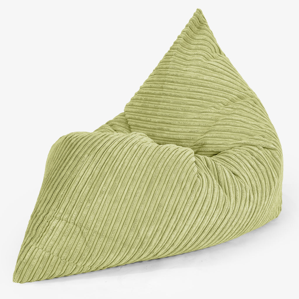 Sitzsack Kinder XL 2-14 jahren - Cord Hellgrün 02
