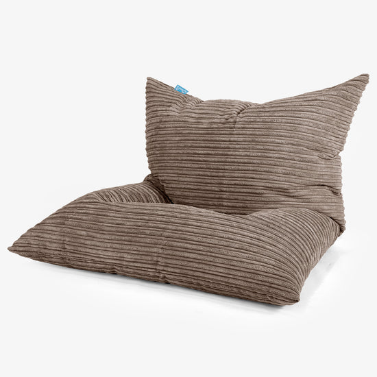 Sitzsack Kinder XL 2-14 jahren - Cord Mocca 02