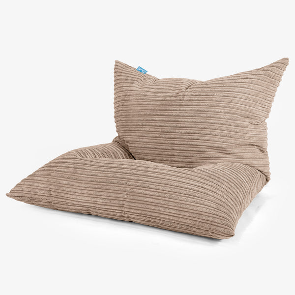 Sitzsack Kinder XL 2-14 jahren - Cord Sand 01