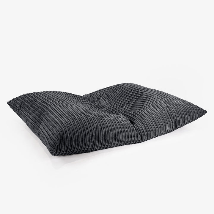 Sitzsack Kinder XL 2-14 jahren - Cord Schwarz 03