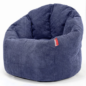 Sitzsack Kuschel Lounge Sessel - Pom-Pom Lila