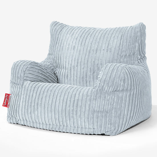 Josephine Sitzsack Ohrensessel - Cord Baby Blau 01