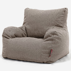Josephine Sitzsack Ohrensessel - Interalli Wolle Biscuit