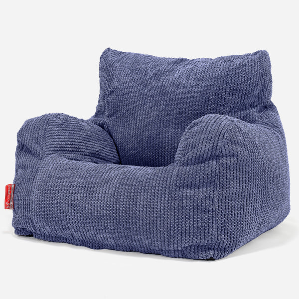 Sitzsack Ohrensessel - Pom-Pom Lila 01