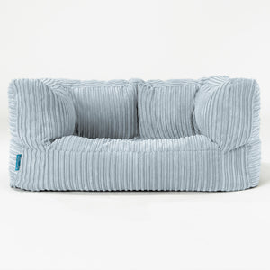Kindersofa Albert 2-6 jahren - Cord Baby Blau