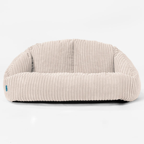 Kindersofa Bubble 2-6 jahren - Cord Elfenbein 01