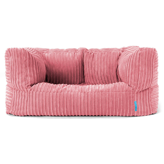 Kindersofa Albert 2-6 jahren - Cord Koralle 01