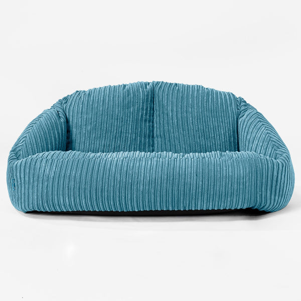 Kindersofa Bubble 2-6 jahren - Cord Türkis 01