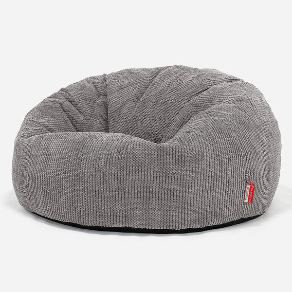 Sitzsack Sofa - Pom-Pom Anthrazit 01