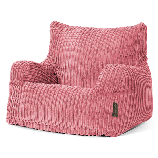 Sitzsack Sessel für Teenager 6-14 Jahre - Cord Koralle 02