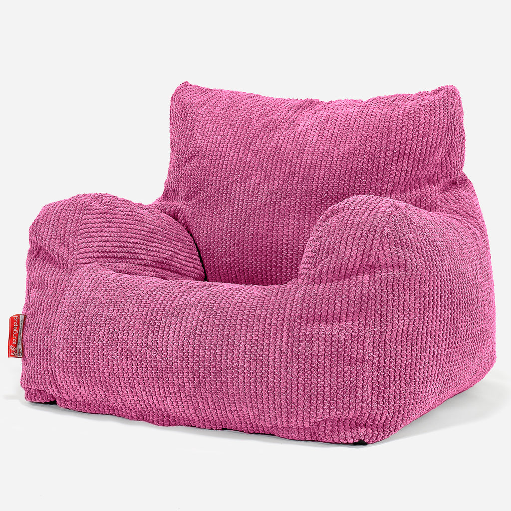 Sitzsack Sessel für Teenager 6-14 Jahre - Pom-Pom Pink 02