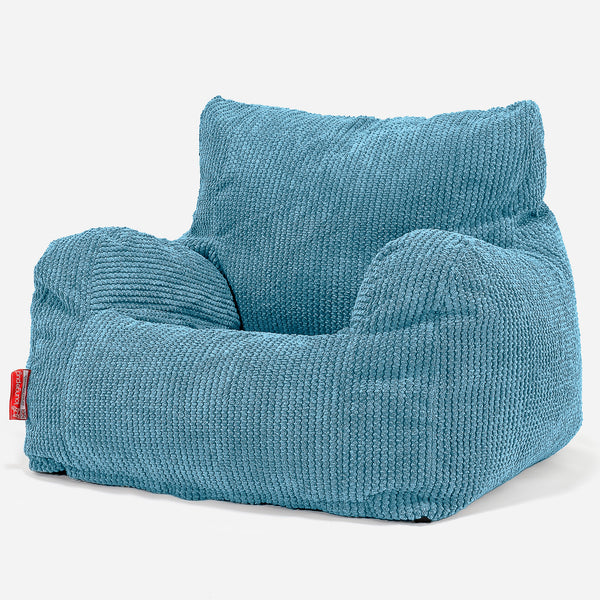 Sitzsack Sessel für Teenager 6-14 Jahre - Pom-Pom Türkis 01