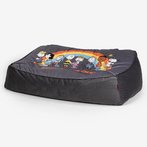 Snoopy Das Slouchy Sitzsack Sofa - Regenbogen