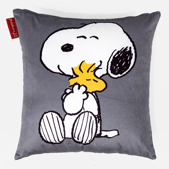 Peanuts Snoopy Dekokissen Sofa Kissenbezug 47 x 47cm Knuddeln Big Bertha Original DE
