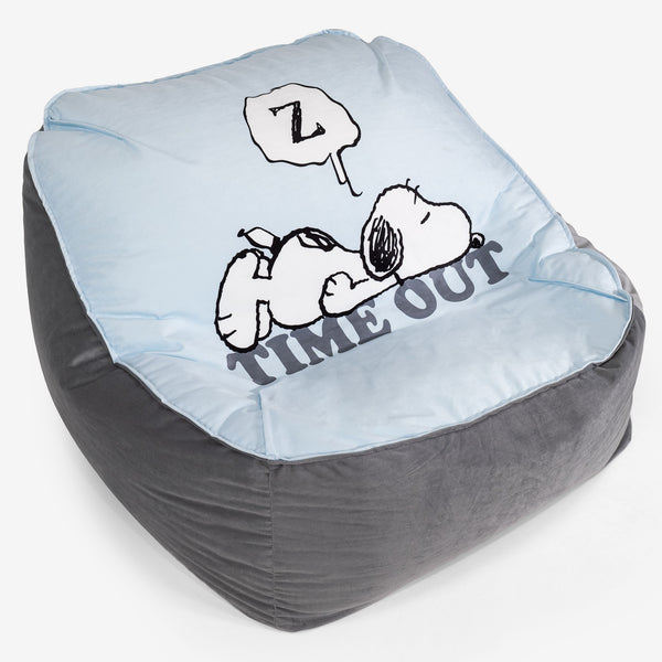 Snoopy Der Slouchy Sitzsack Sessel - Zeit zum Chillen 01