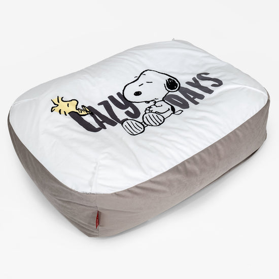 Snoopy Großes Slouchy Hundebett - Faulenzen 01