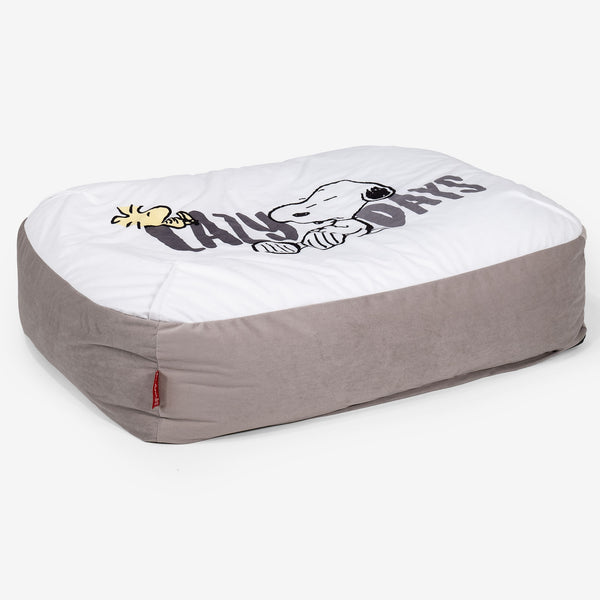 Snoopy Großes Slouchy Hundebett - Faulenzen 01