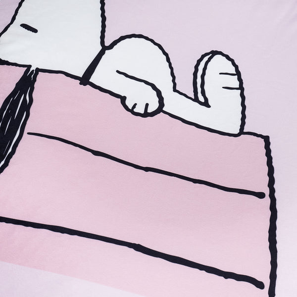 Snoopy Junior Flexiforma Kinder Sitzsackstuhl 2-14 Jahre - Haus Fabric Close-up Image