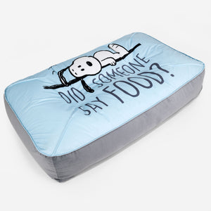 Snoopy XXL Slouchy Hundebett - Hungrig