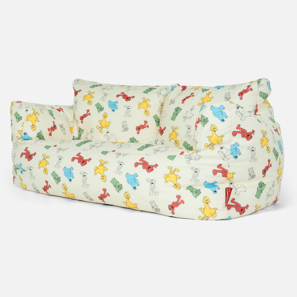 Sitzsack Sofa - Sesamstraße 01